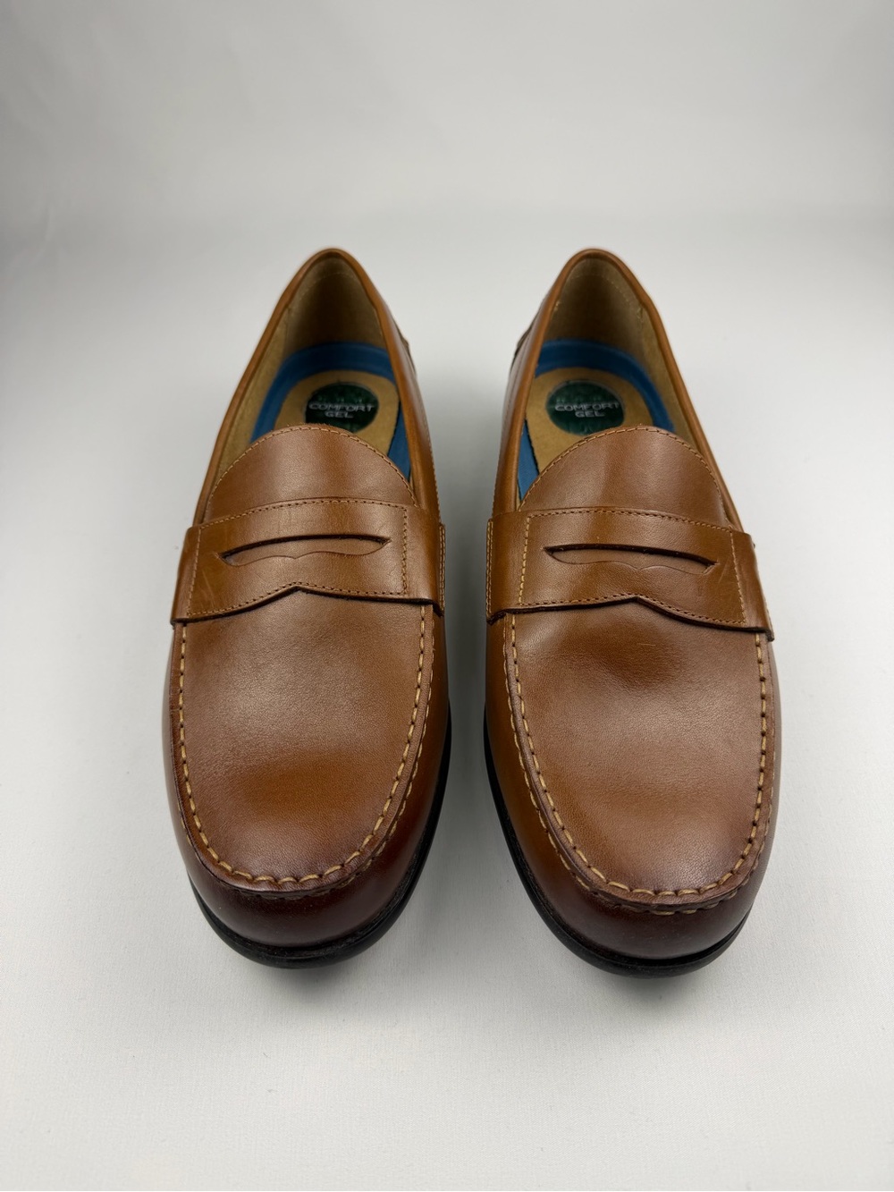 Nunn Bush Men’s Penny Loafers with Comfort Gel Footbed